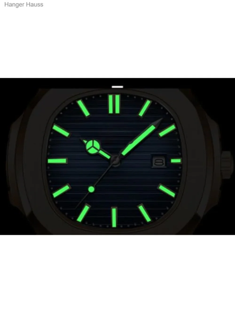 Men's Stainless Steel Quartz Watch Luminous Water Resistant Business